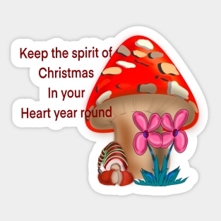 Christmas Year Round Sticker